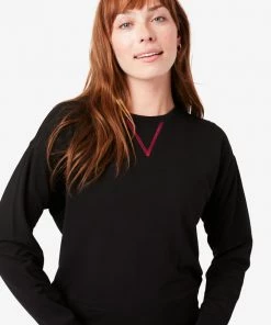 Terez New Yorker Black CozyCozy Sweatshirt