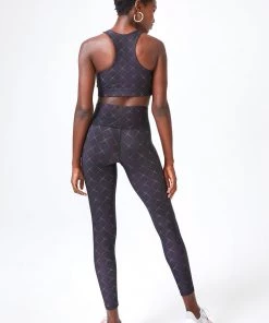 Terez Black Rainbow Seeing Sound Hi-Shine Leggings 10 Terez Black Rainbow Seeing Sound Hi-Shine Leggings