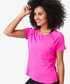 Terez Pink WorkIt Tee Bras & Tops