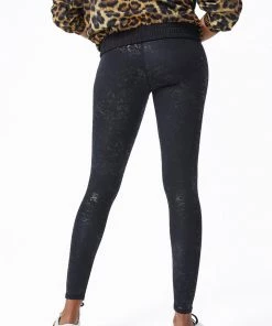 Terez Best Sellers Black Tonal Foil Haze UpLift Leggings 13 Terez Best Sellers Black Tonal Foil Haze UpLift Leggings