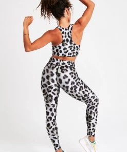 Terez Snow Leopard Hi-Shine Leggings