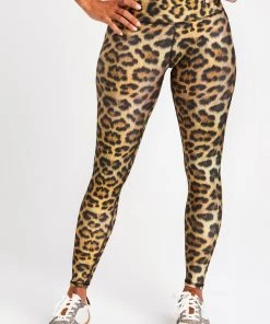 Terez Leopard Goals Hi-Shine Leggings