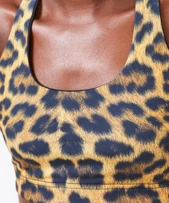 Terez Leopard Goals Hi-Shine Sports Bra 14 Terez Leopard Goals Hi-Shine Sports Bra