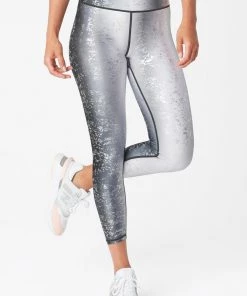 Terez Silver Haze Foil Balayage Hi-Shine Leggings 11 Terez Silver Haze Foil Balayage Hi-Shine Leggings