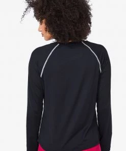 Terez New Yorker Black WorkIt Long Sleeve Tee
