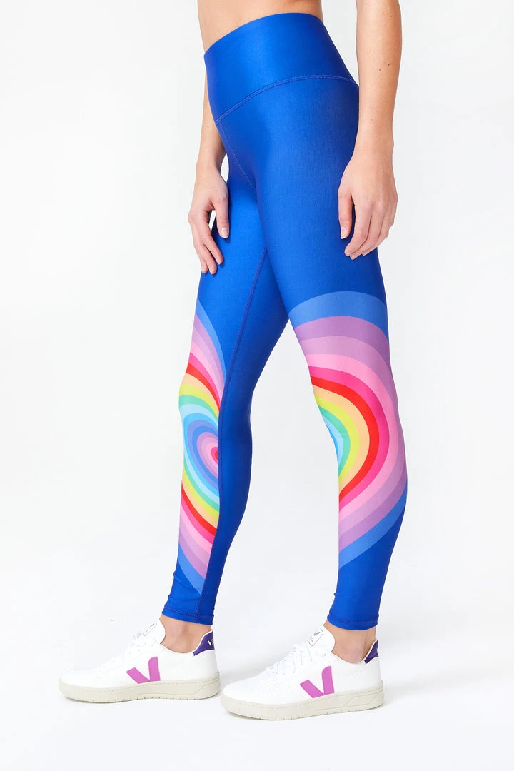 Terez Psychedelic Heart DuoKnit Leggings 5 Terez Psychedelic Heart DuoKnit Leggings
