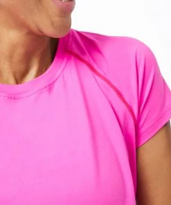Terez Pink WorkIt Tee Bras & Tops
