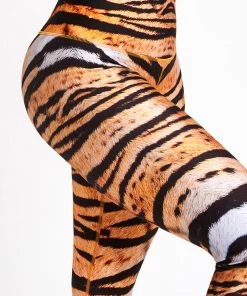 Terez Best Sellers Tiger Goals Hi-Shine Leggings
