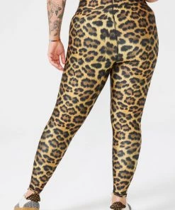 Terez Leopard Goals Hi-Shine Leggings