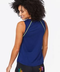 Terez Bras & Tops Deep Blue WorkIt Tank