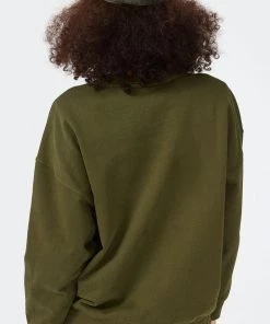 Terez X NY Forever Uniform Green Crew