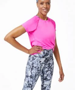 Terez Pink WorkIt Tee Bras & Tops