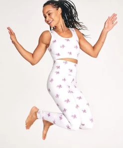 Terez X Black Iris Violet Forget Me Not TLC Leggings 10 Terez X Black Iris Violet Forget Me Not TLC Leggings