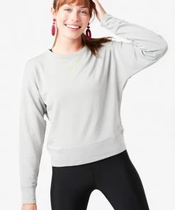 Terez Bras & Tops Dove Gray CozyCozy Sweatshirt