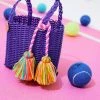 Terez Las Guanacas Ultra Mini Bag In Purple New Arrivals