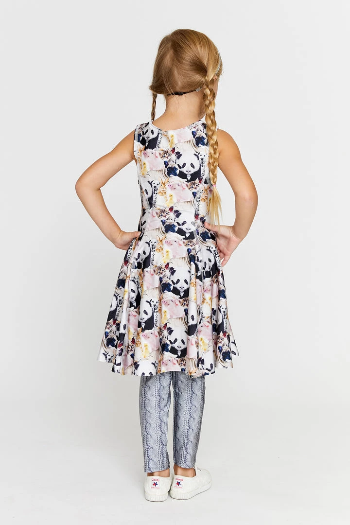 Terez Girls Baby Animals Skater Dress 2 Terez Girls Baby Animals Skater Dress