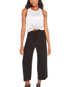 Terez Black Atlantic Beach Pant Bottoms