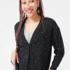 Terez Black Gems Chili Cardigan Bras & Tops