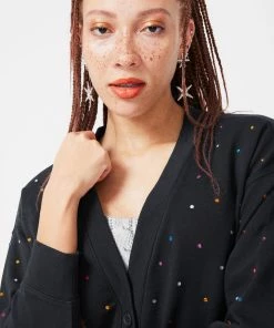 Terez Black Gems Chili Cardigan Bras & Tops