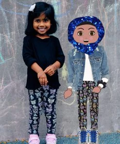 Terez Girls The Charmsters Butterflies Leggings