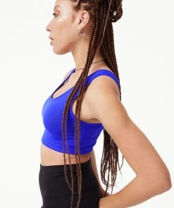 Golden Times Electric Blue TLC Sports Bra TLC Shop