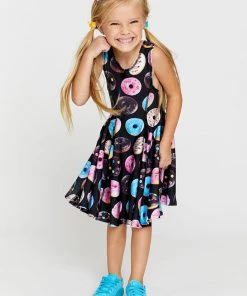 Terez Girls Donuts Skater Dress