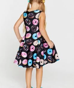Terez Girls Donuts Skater Dress