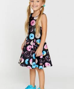 Terez Girls Donuts Skater Dress
