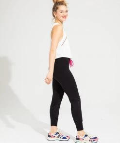 Terez Sugar Swizzle WorkIt Crop Racerback Tank