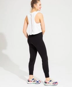 Terez Sugar Swizzle WorkIt Crop Racerback Tank