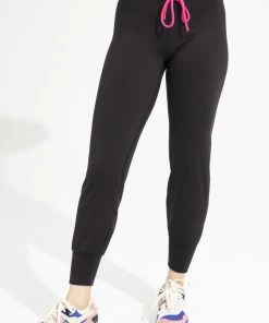 Terez Jet Black TLC Jogger