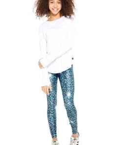 Terez Girls Glitter Night Skies Leggings