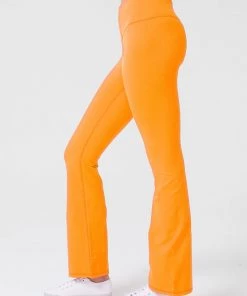Golden Times Tangerine TLC Flare Leggings