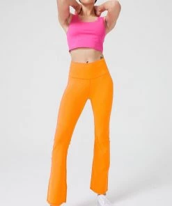 Golden Times Tangerine TLC Flare Leggings