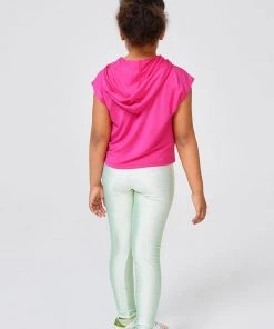 Terez New Arrivals Girls Lime Gingham Leggings