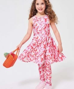 Terez Girls Heart Sprinkles Skater Dress