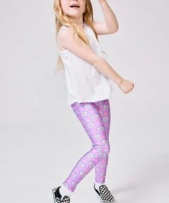 Terez Girls Psychedelic Heart Leggings New Arrivals
