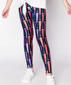 Terez Girls Rainbow Rock Candy Leggings