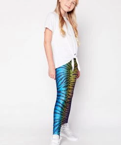 Terez Girls Show Your Stripes Rainbow Leggings 8 Terez Girls Show Your Stripes Rainbow Leggings