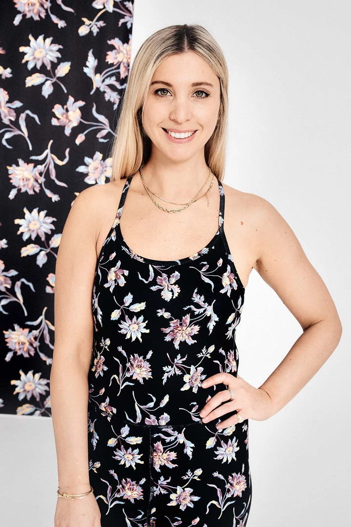 Golden Times Bodysuits Terez X Black Iris Midnight Lillies TLC Bodysuit 3 Golden Times Bodysuits Terez X Black Iris Midnight Lillies TLC Bodysuit