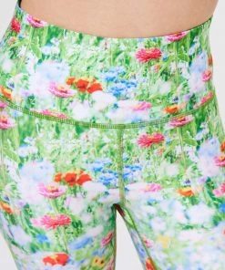 Terez New Arrivals Garden Party Hi-Shine 7/8 Leggings