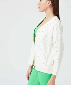 Terez Sugar Swizzle Gems Chili Cardigan New Arrivals