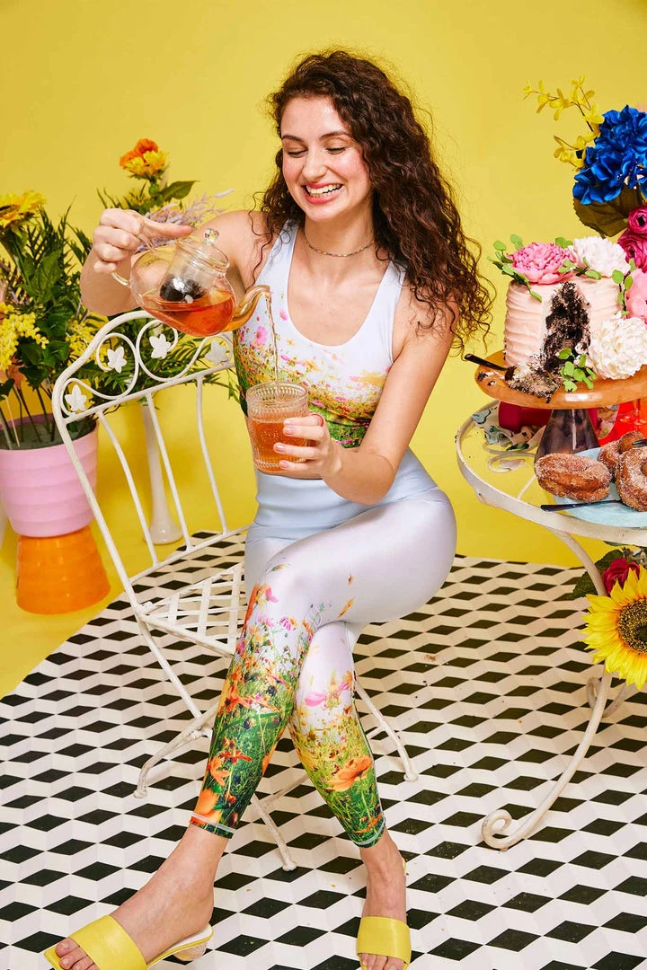 Terez Wildflowers Hi-Shine Leggings New Arrivals 1 Terez Wildflowers Hi-Shine Leggings New Arrivals