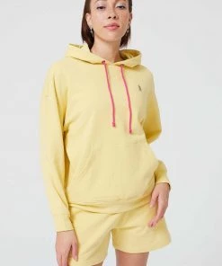 New Arrivals Terez X NY Forever Yellow Hoodie