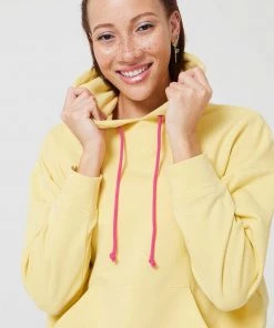 New Arrivals Terez X NY Forever Yellow Hoodie