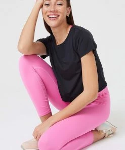 Terez Bubblegum Pink TLC 7/8 Leggings Spring Collection
