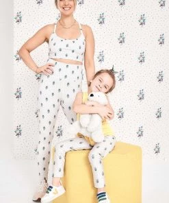 Golden Times Terez X Black Iris Spotted Bouquet TLC Y-Back Bralette Florals