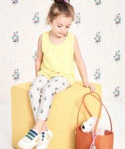 Terez X Black Iris Girls Spotted Bouquet Leggings 8 Terez X Black Iris Girls Spotted Bouquet Leggings