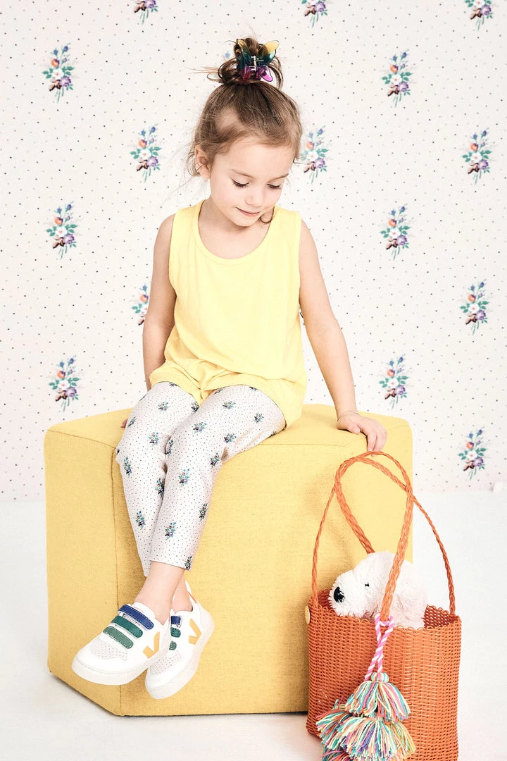 Terez X Black Iris Girls Spotted Bouquet Leggings 4 Terez X Black Iris Girls Spotted Bouquet Leggings