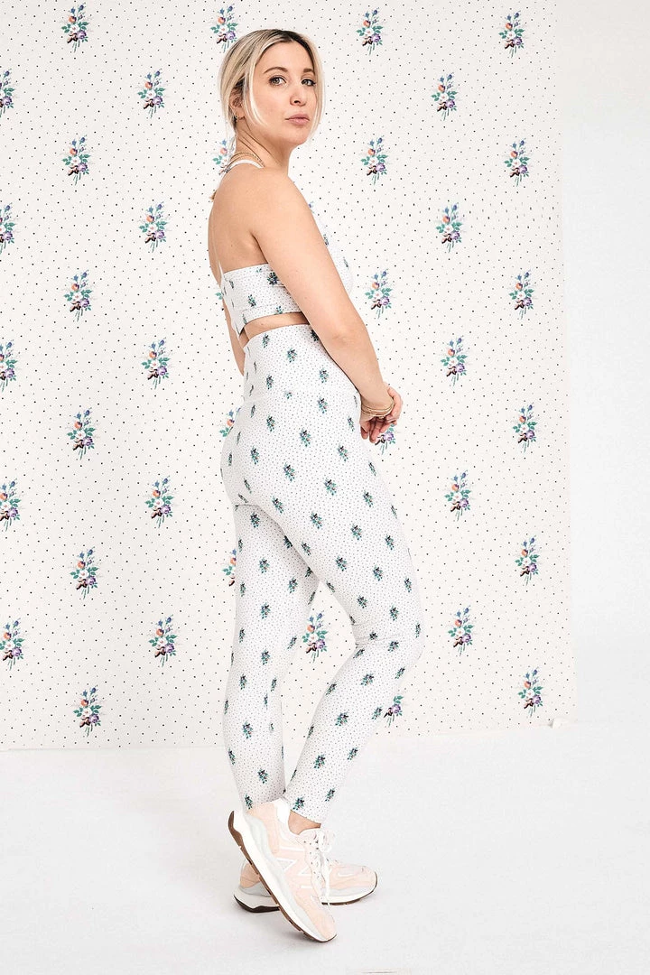 Golden Times Terez X Black Iris Spotted Bouquet TLC Leggings 2 Golden Times Terez X Black Iris Spotted Bouquet TLC Leggings